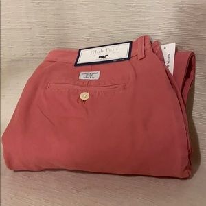 Vineyard Vines Original Fit Lobster Red Club Pant